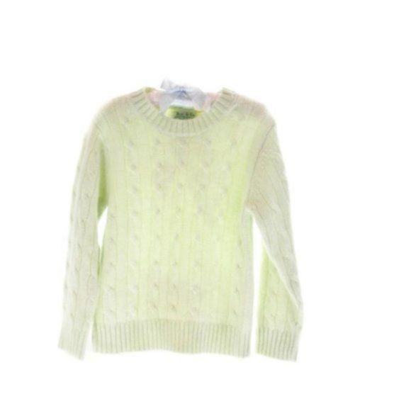 BEST & CO. Cashmere Mint Green Sweater KIDS Size 3 - Picture 1 of 3